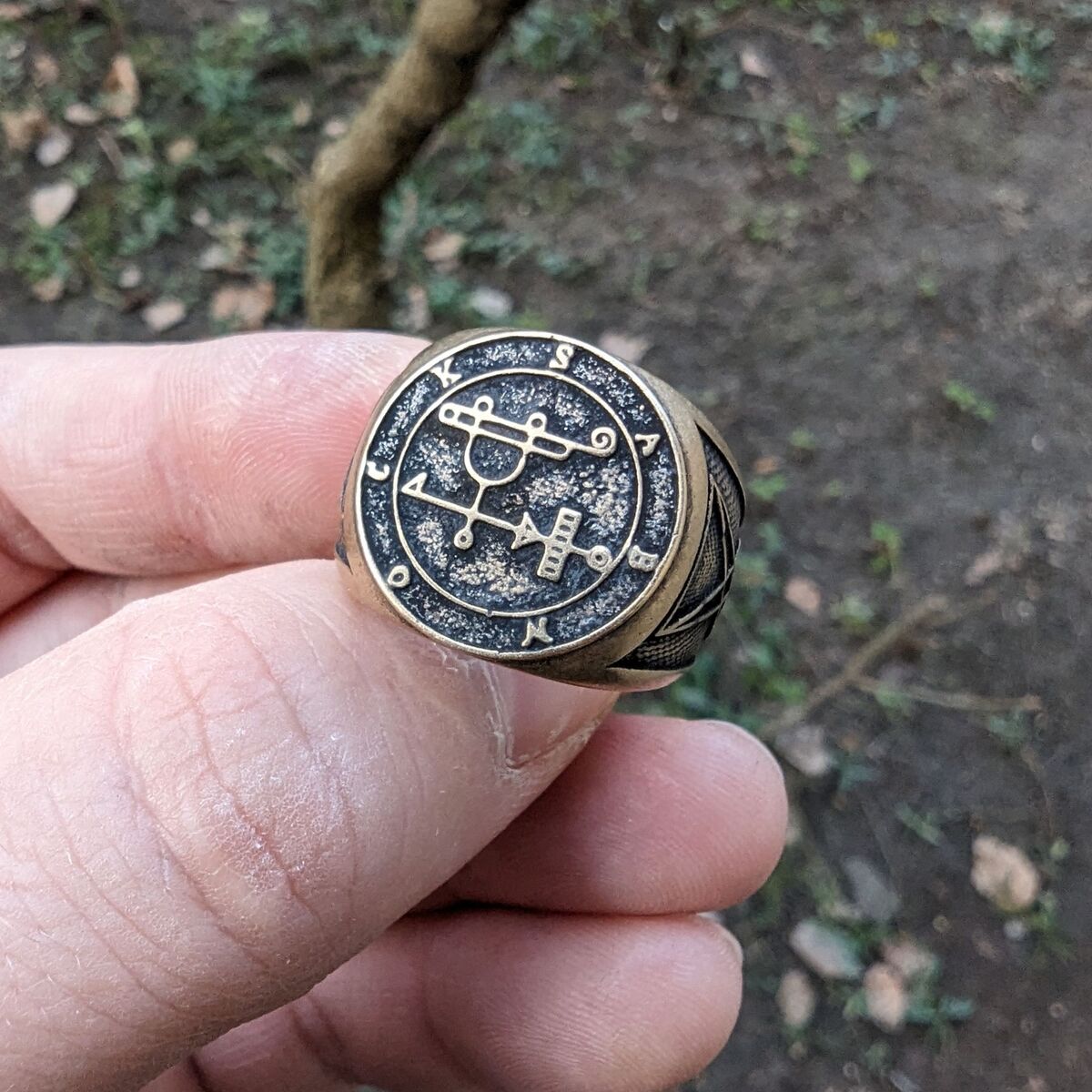 Sabnock sigil ring