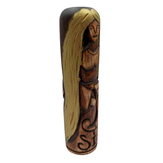 Sif goddesse wooden statue