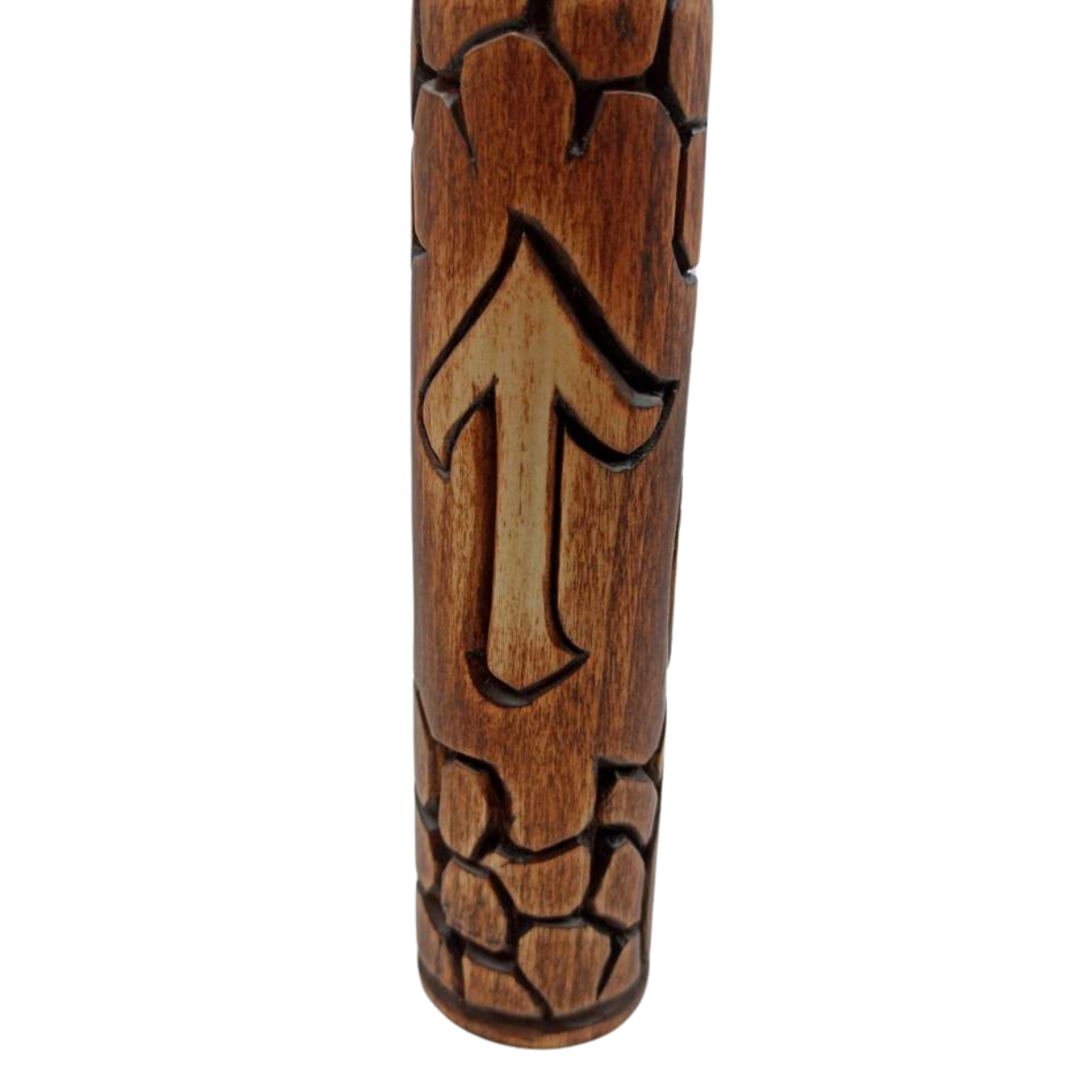 Tyr wood carved figurine