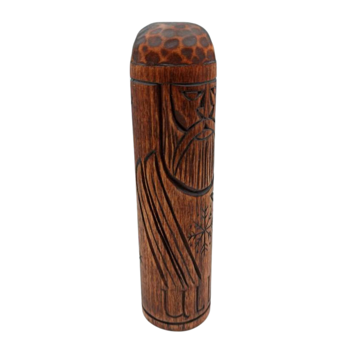 Ullr wooden statue