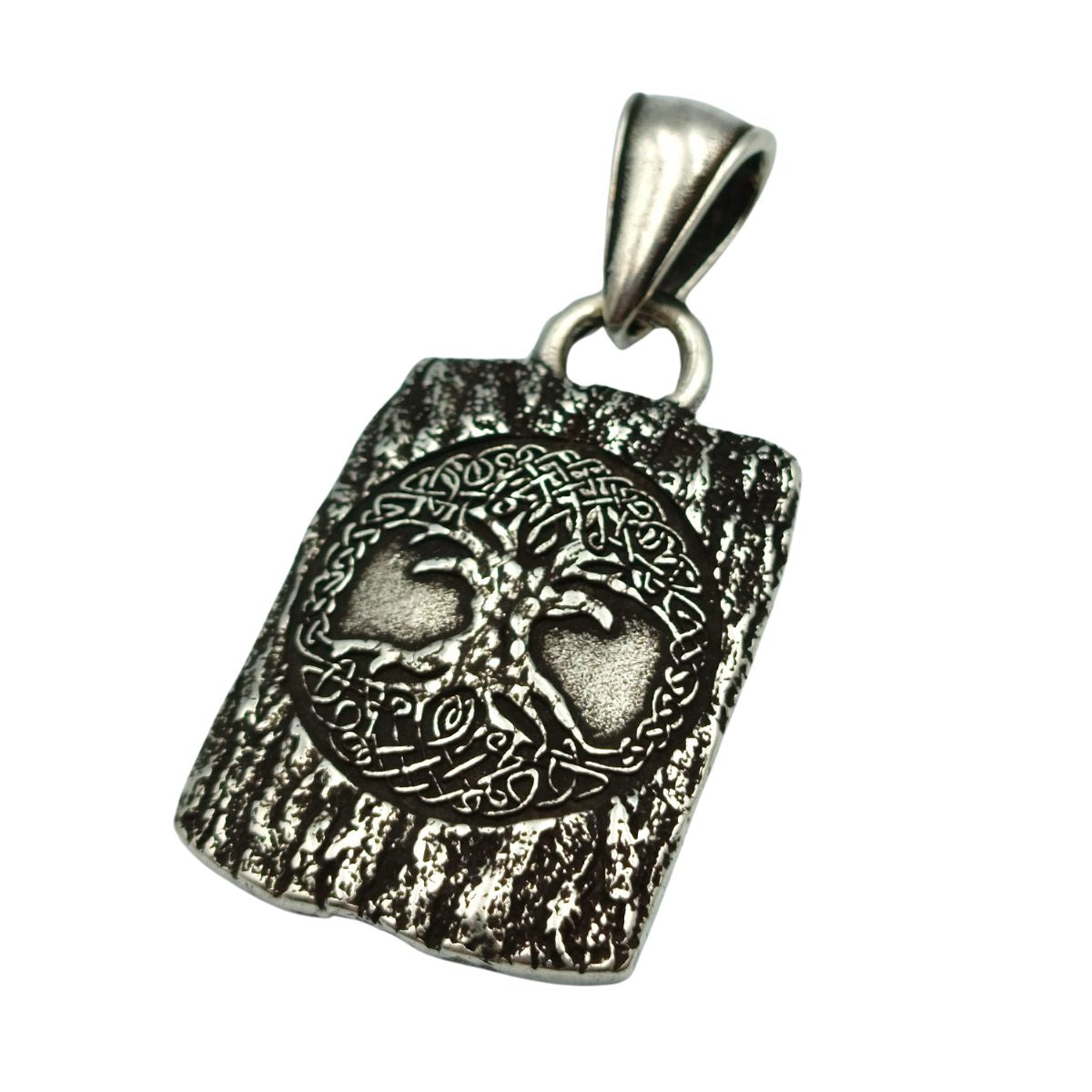 Yggdrasil pendant Silver plating