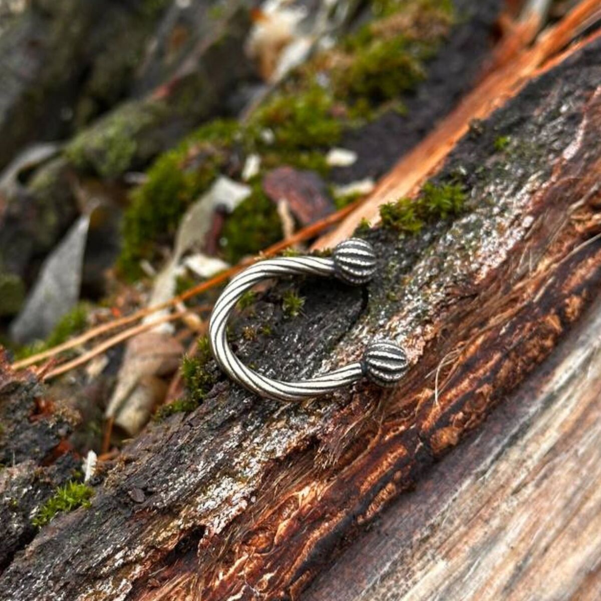 U-type clasp Silver 925