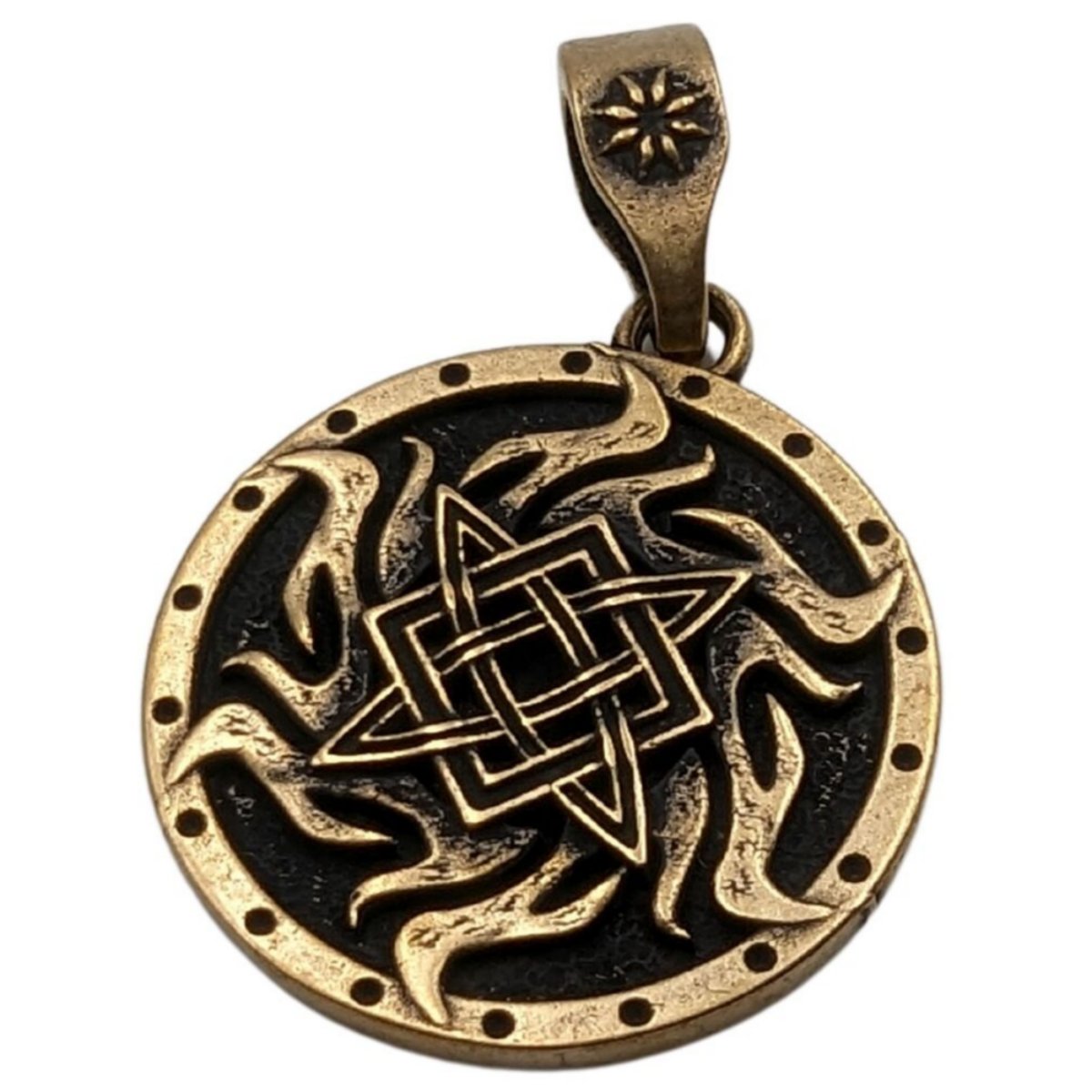 Svarog symbol pendant