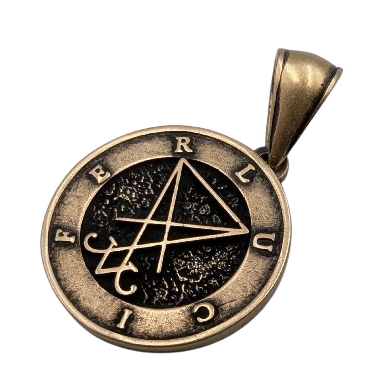 Lucifer sigil pendant