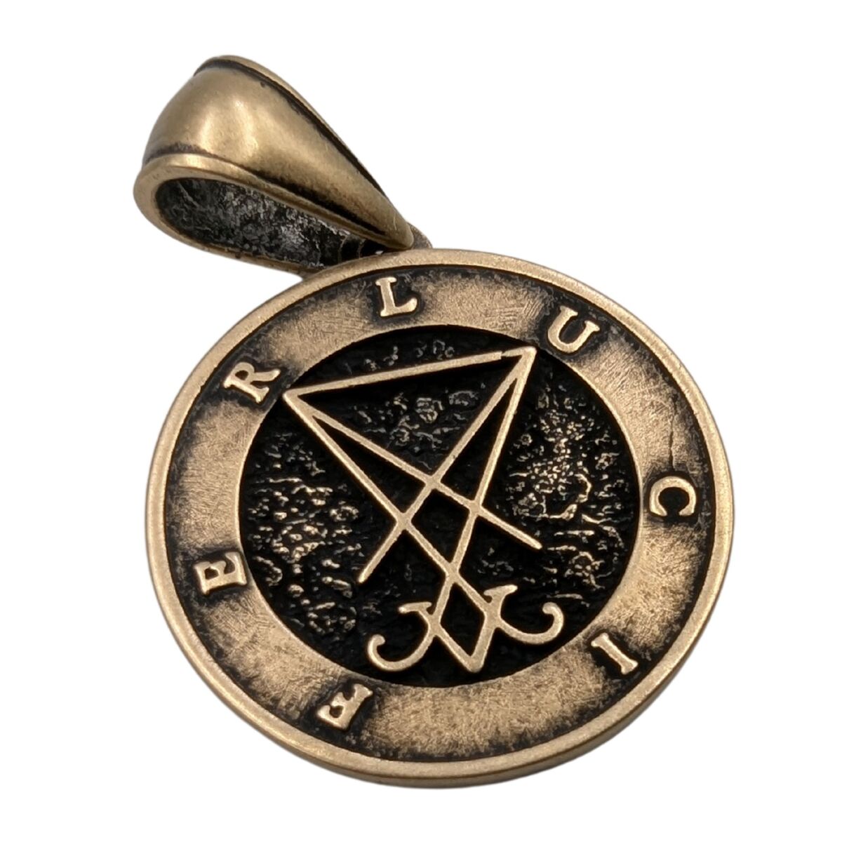 Lucifer sigil pendant