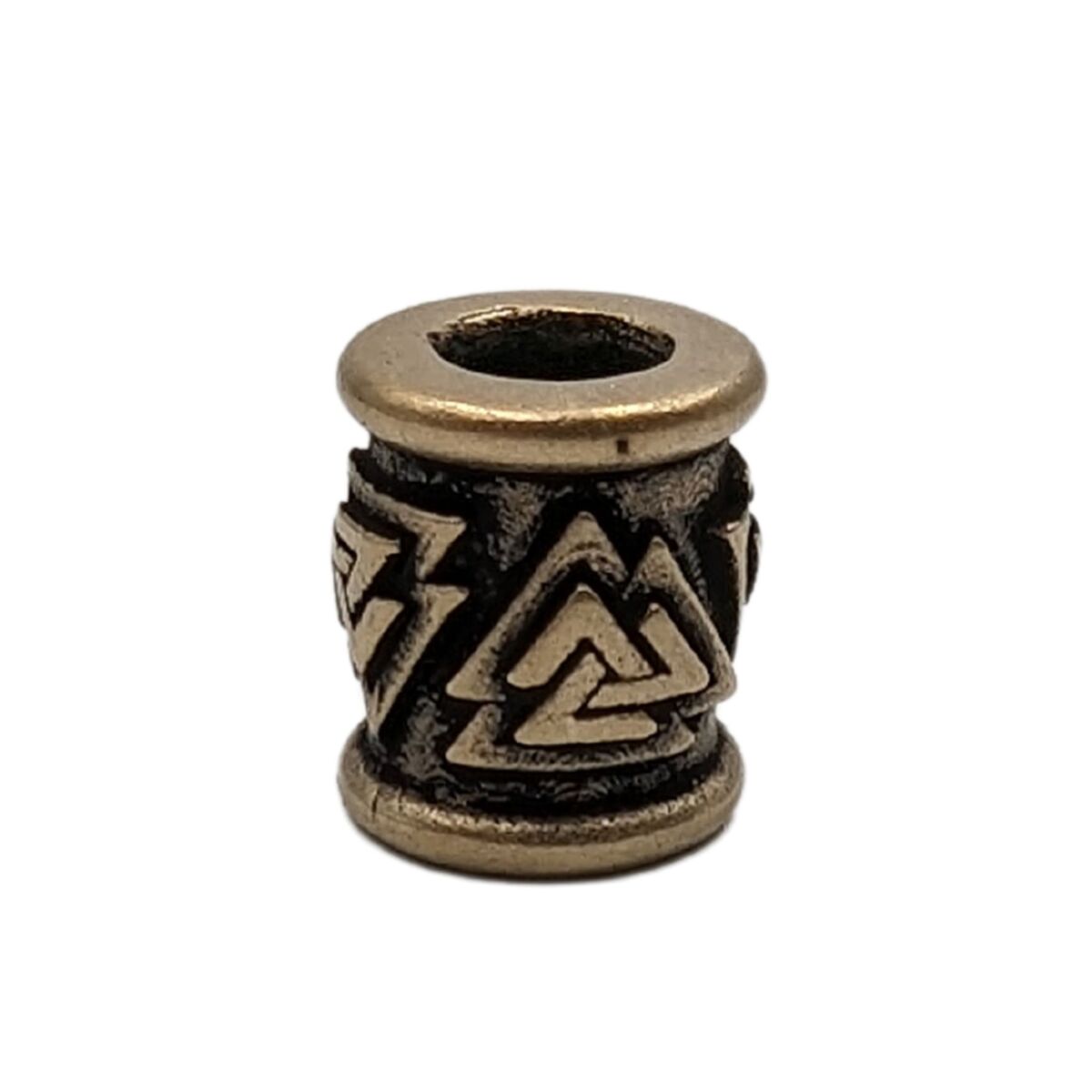 Valknut paracord bead
