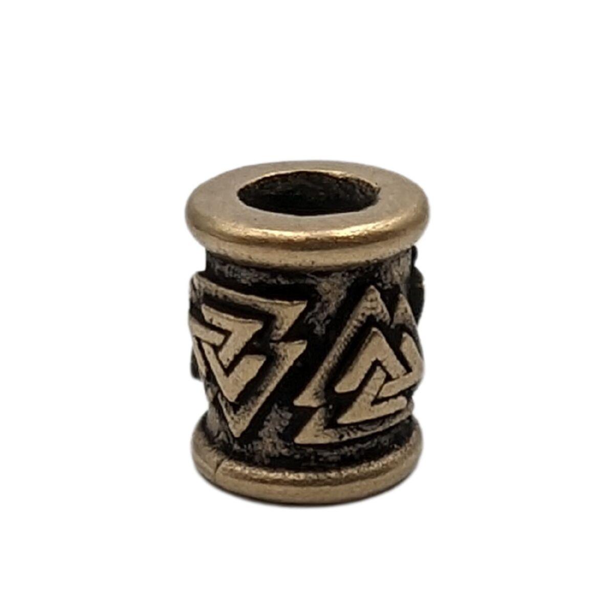 Valknut paracord bead