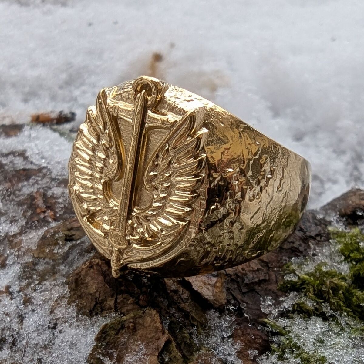 Ukrainian marines signet ring