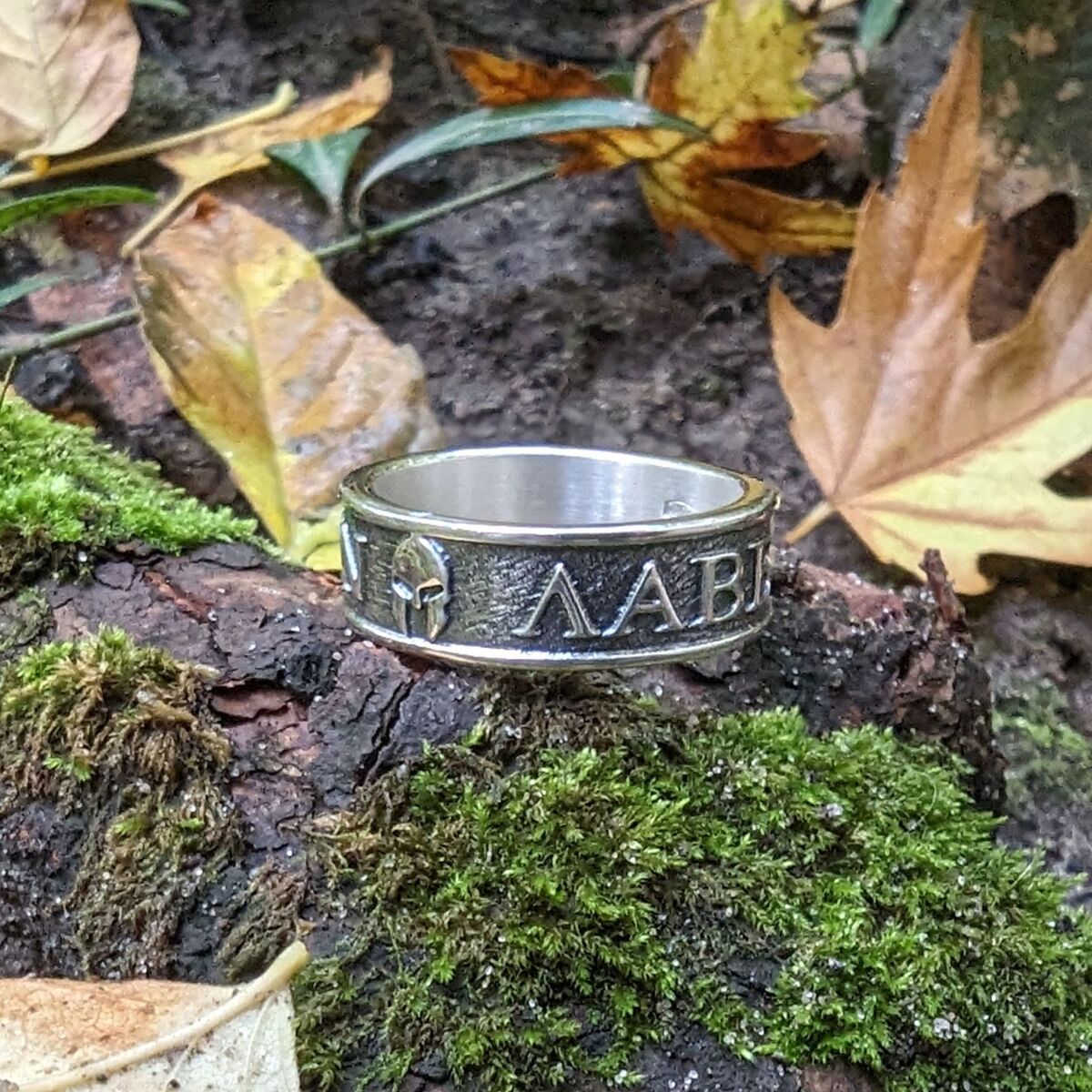 Molon Labe ring
