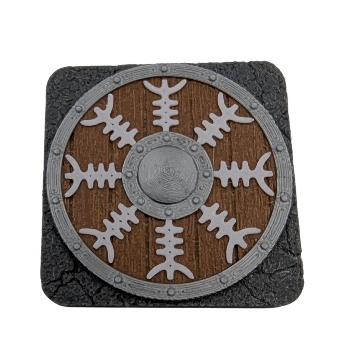 Helm of Awe on a Shield magnet Варіант 1