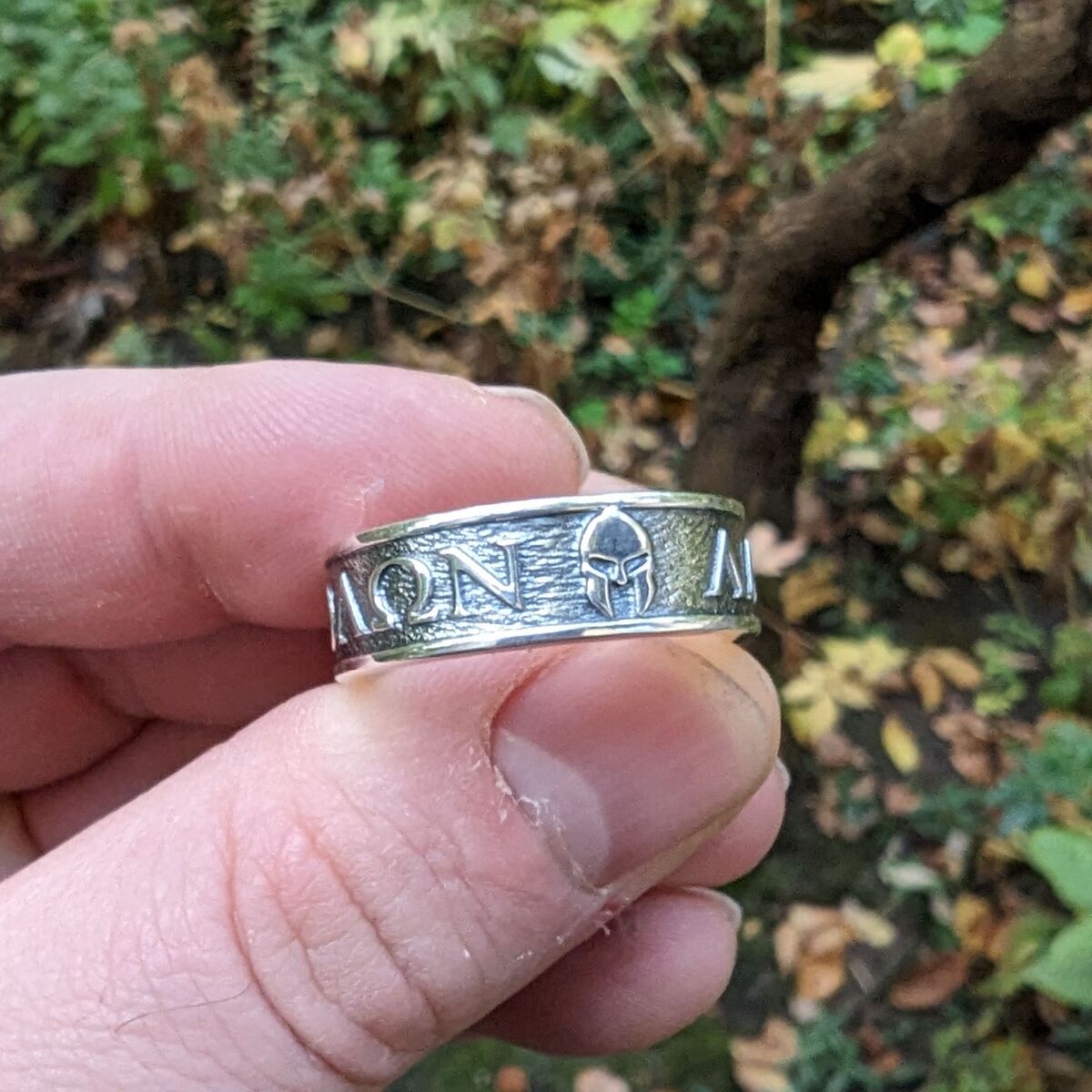 Molon Labe ring