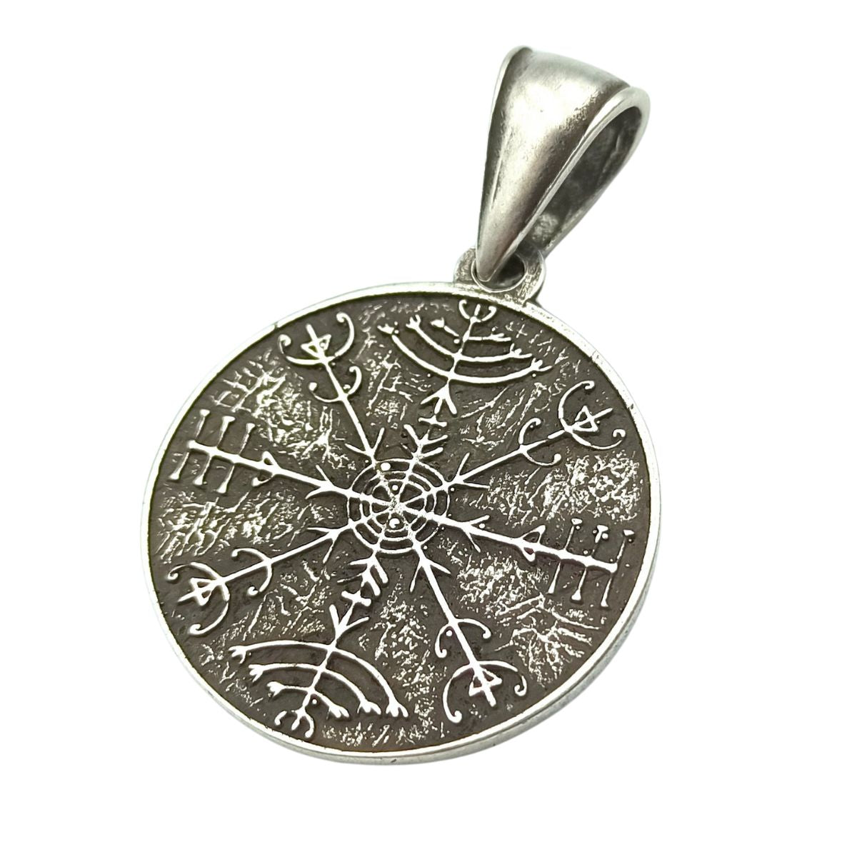 Veldismagn pendant Silver plating