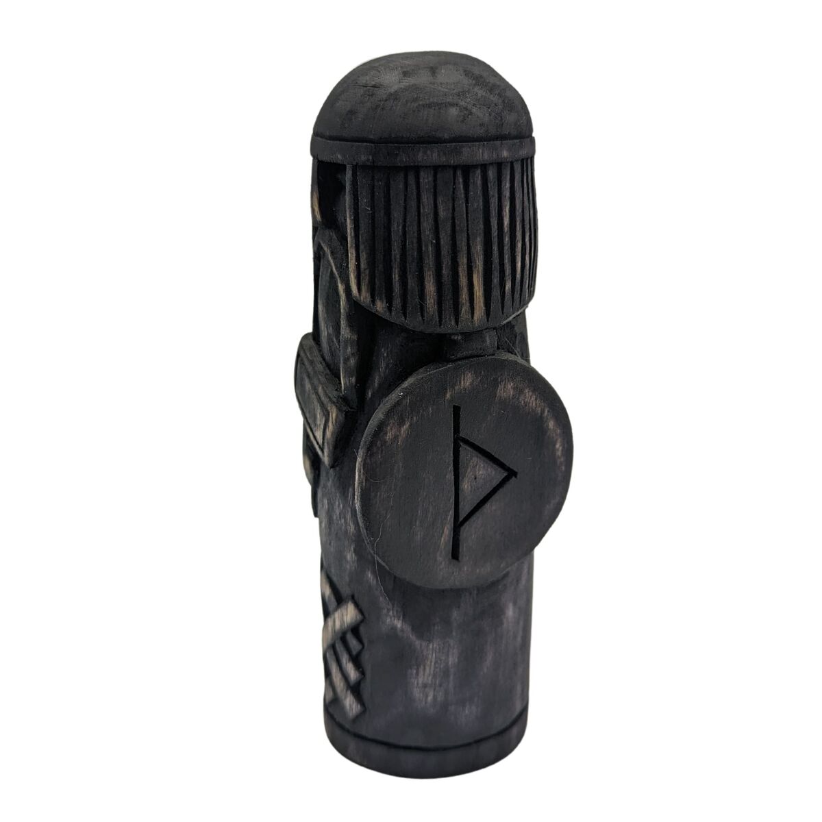 Thor pagan wooden figurine