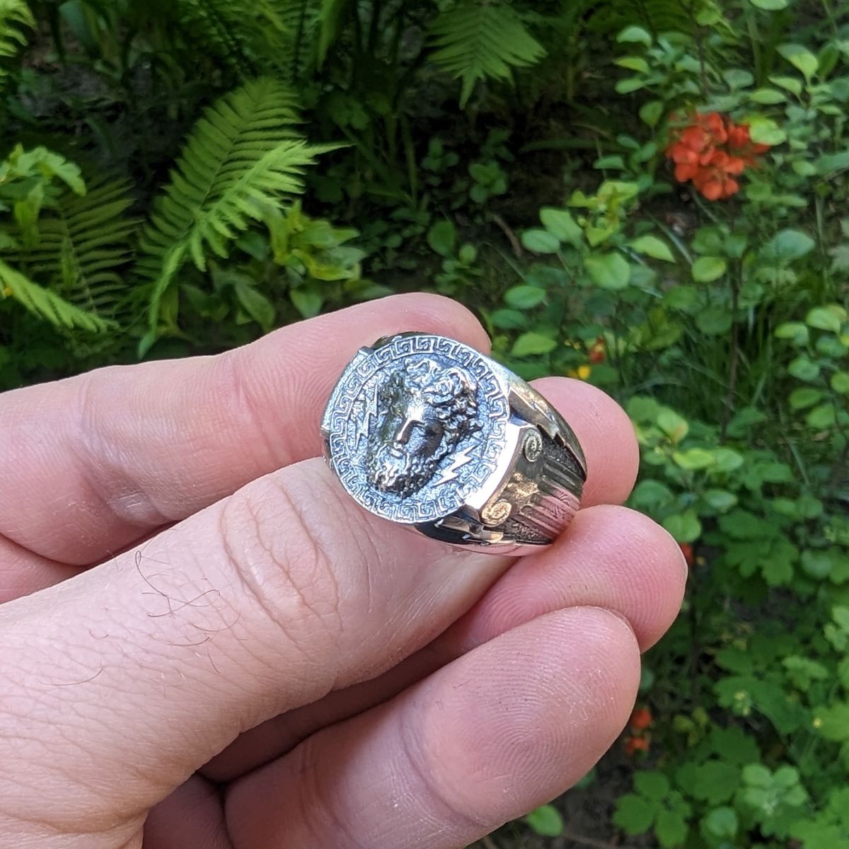 Zeus signet ring