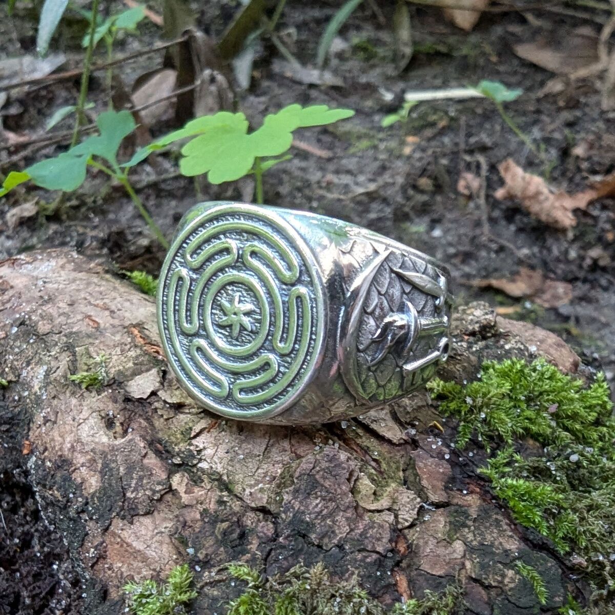 Hecate greek goddess ring