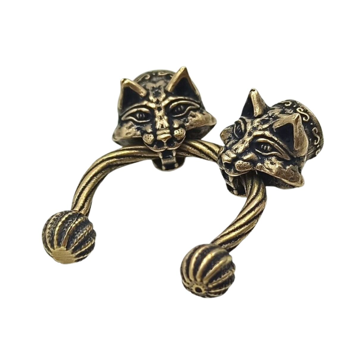Lynx necklace clasp U - type Bronze