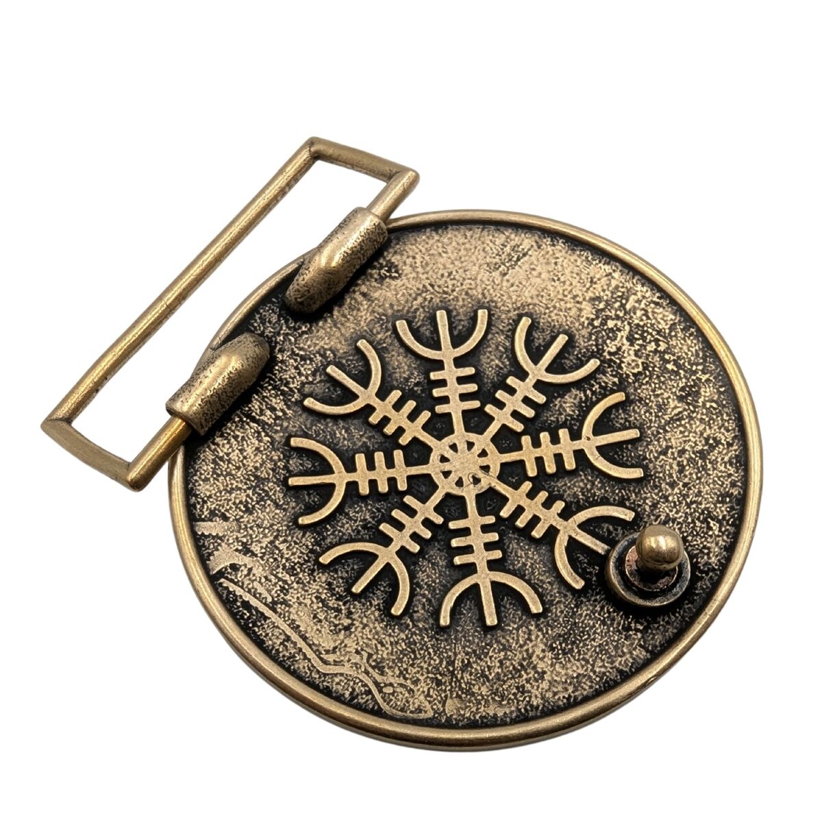 Sigurd and Fafnir belt buckle