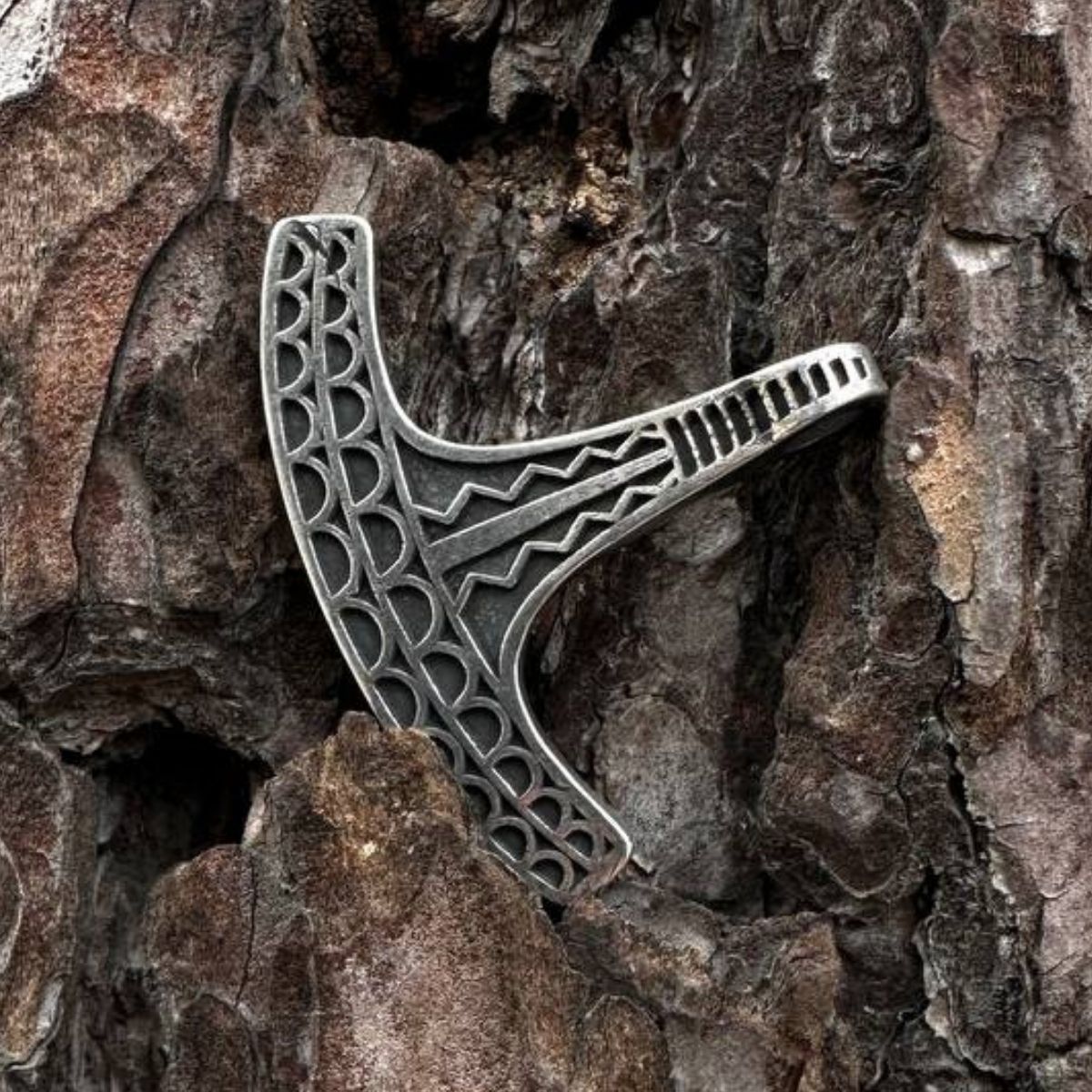 Ukko Mjolnir replica pendant