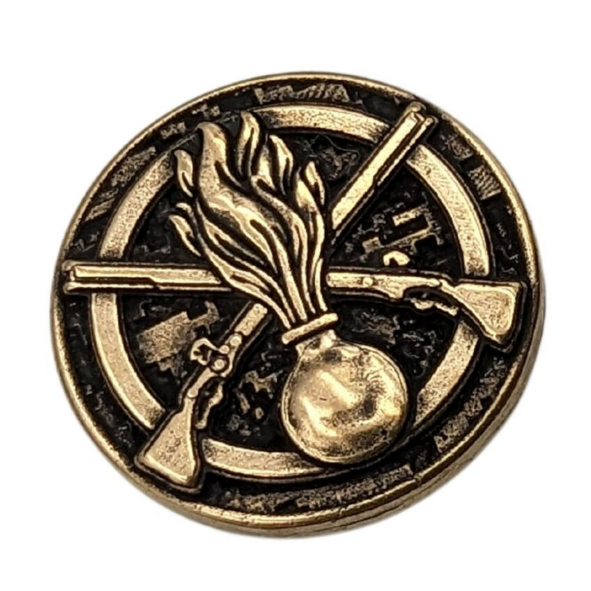 Mechanized Troops paracord bead Bronze