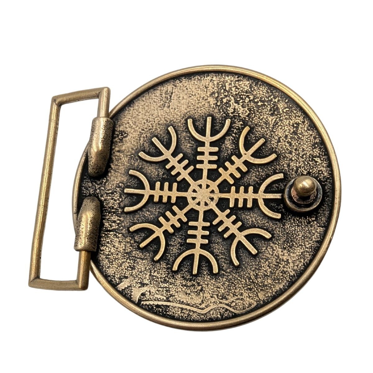 Sigurd and Fafnir belt buckle