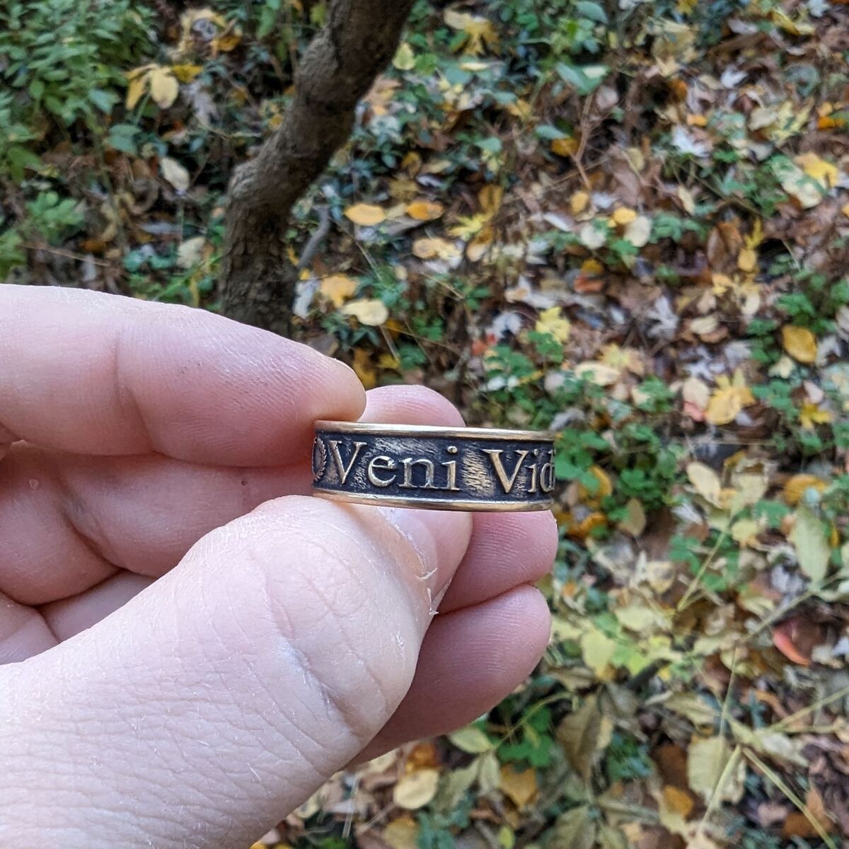 Veni Vidi Vici Roman ring