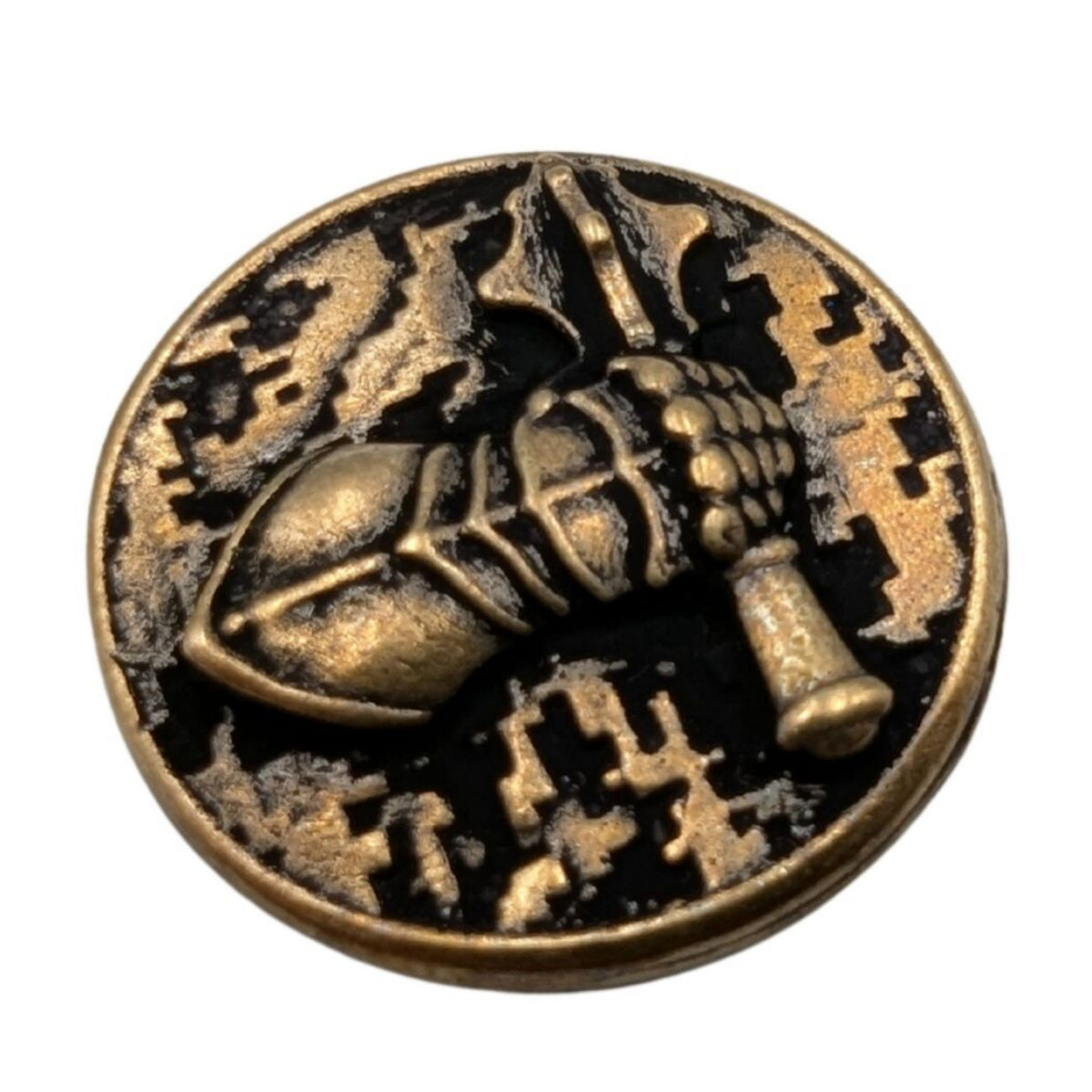 Ukrainian Tank Troops paracord bead