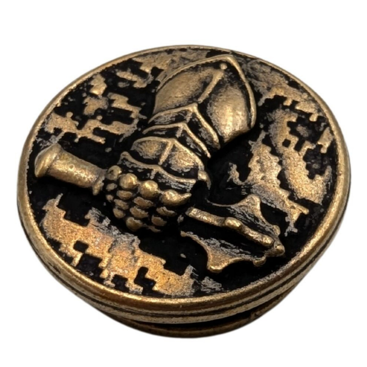 Ukrainian Tank Troops paracord bead