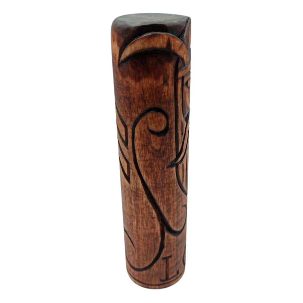 Loki wood carved figurine