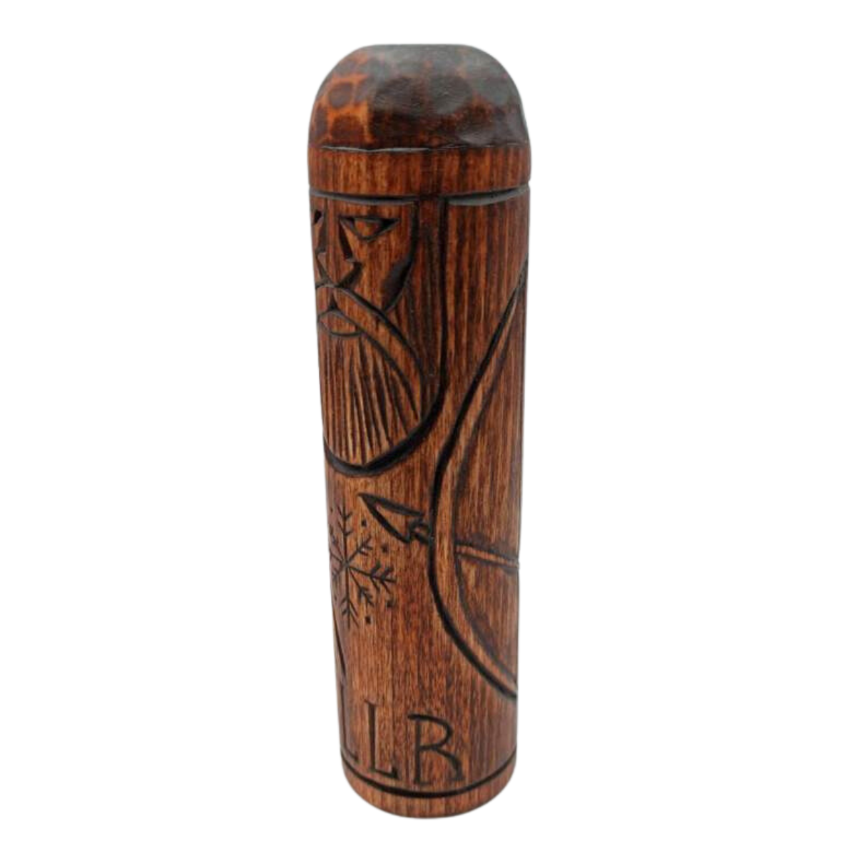 Ullr wooden statue