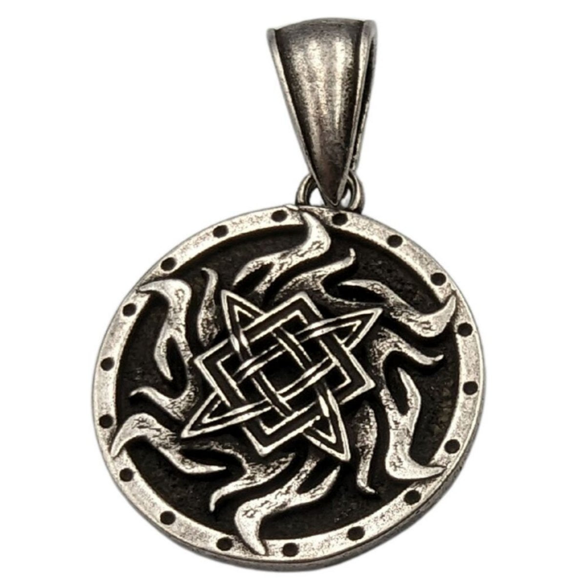 Svarog symbol pendant