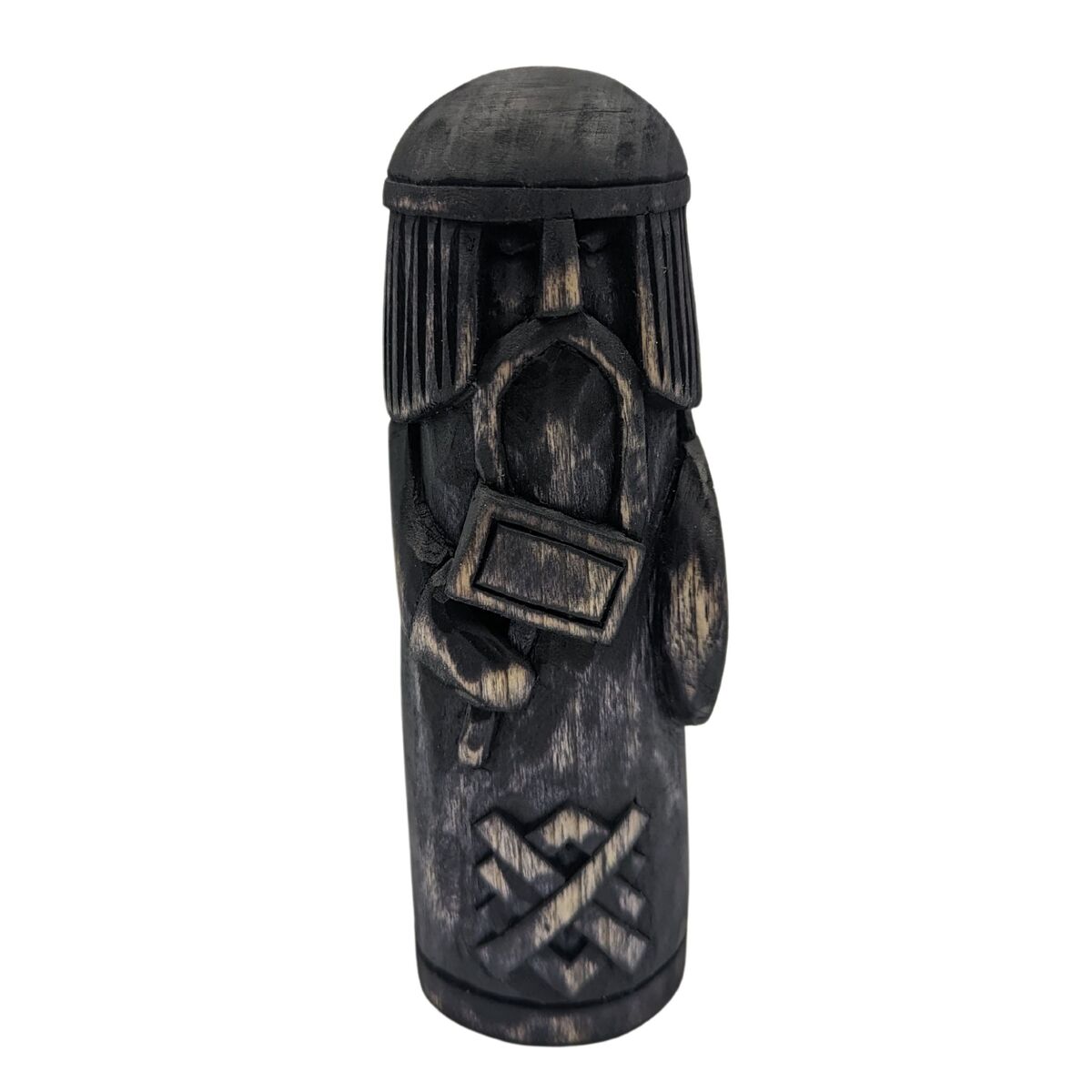 Thor pagan wooden figurine