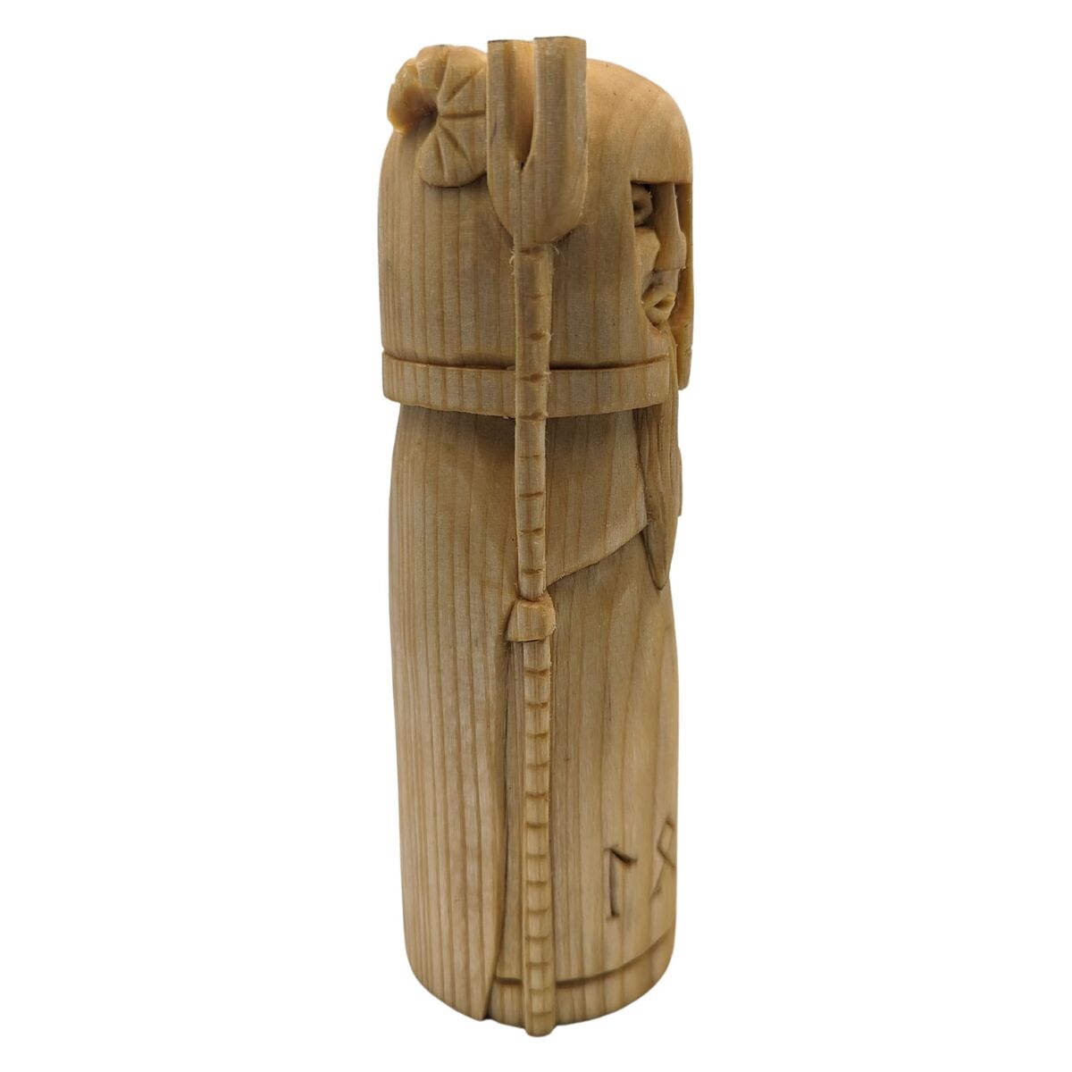 Loki wooden figurine