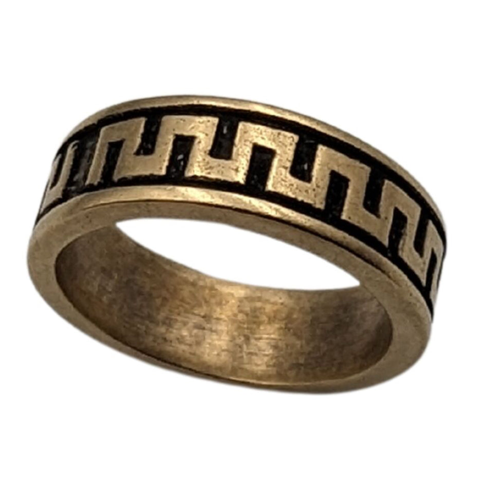 Ancient Greek ornament V2 ring