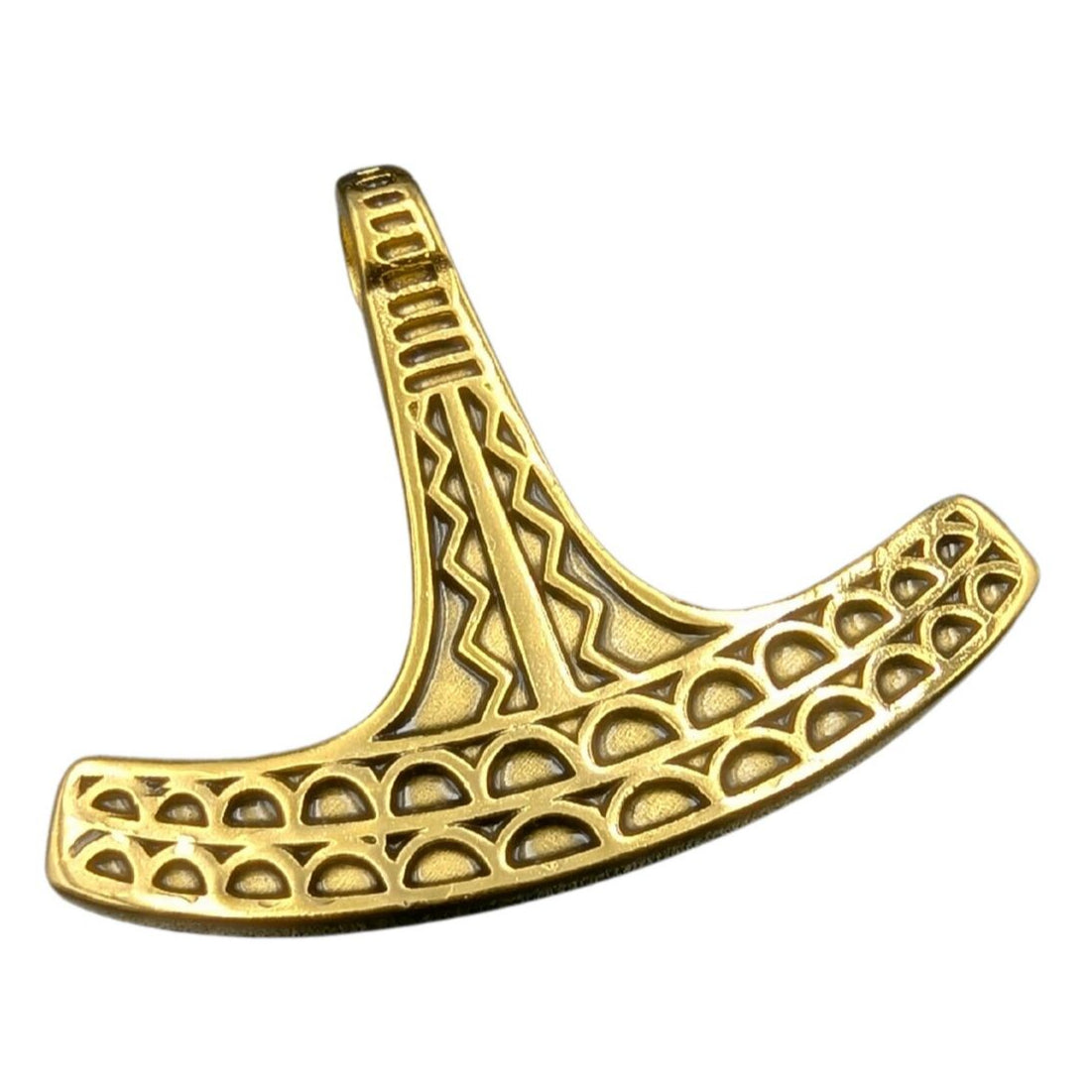 Ukko Mjolnir replica pendant Gold plating