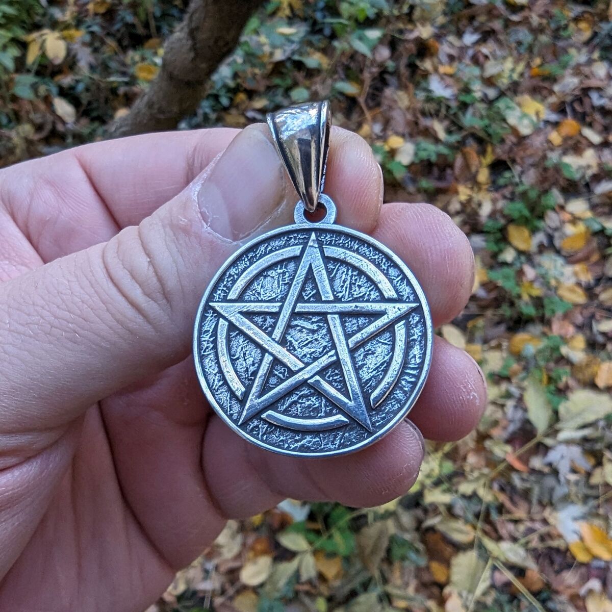 Pentagram pendant