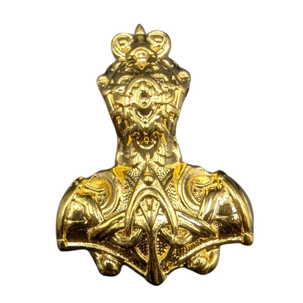Mjolnir pendant Gold plating