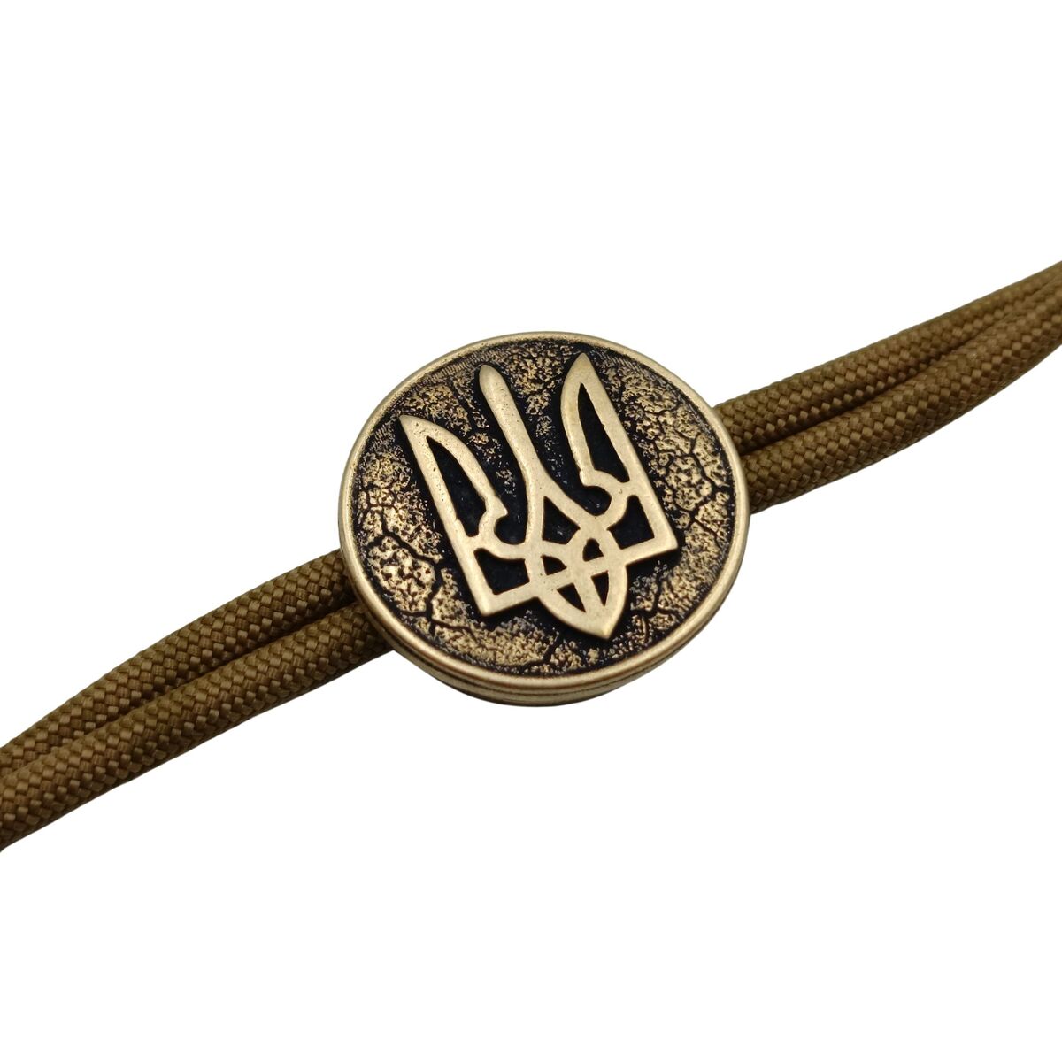 Ukrainian Coat of Arms paracord bead
