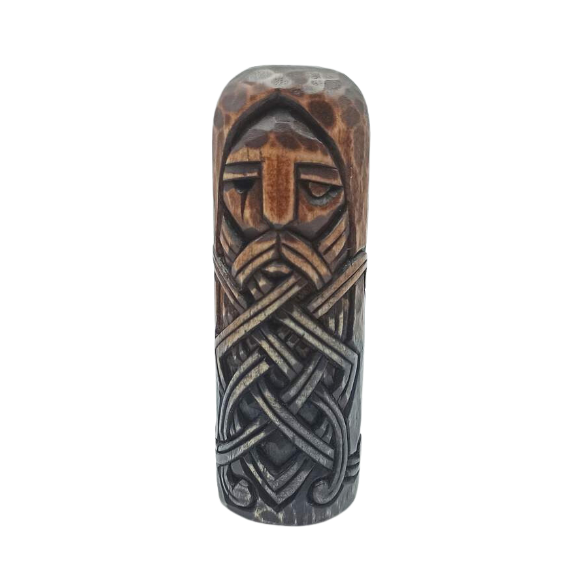 Odin wooden figurine