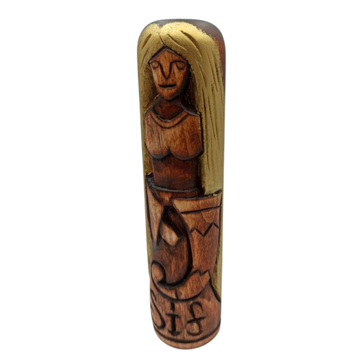 Sif goddesse wooden statue