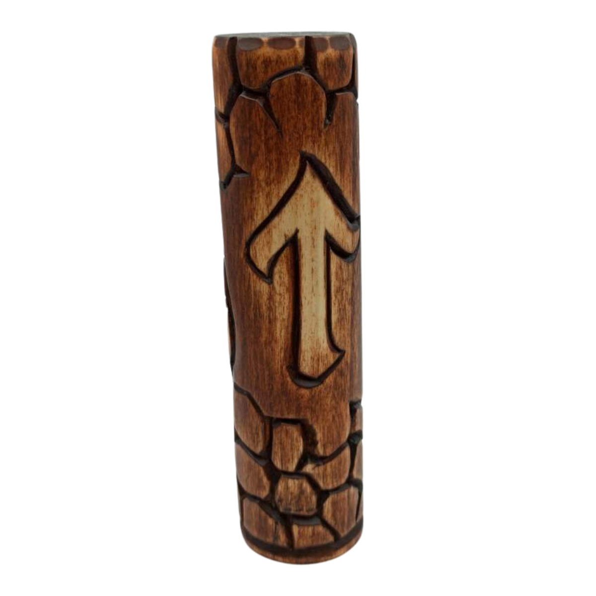 Tyr wood carved figurine
