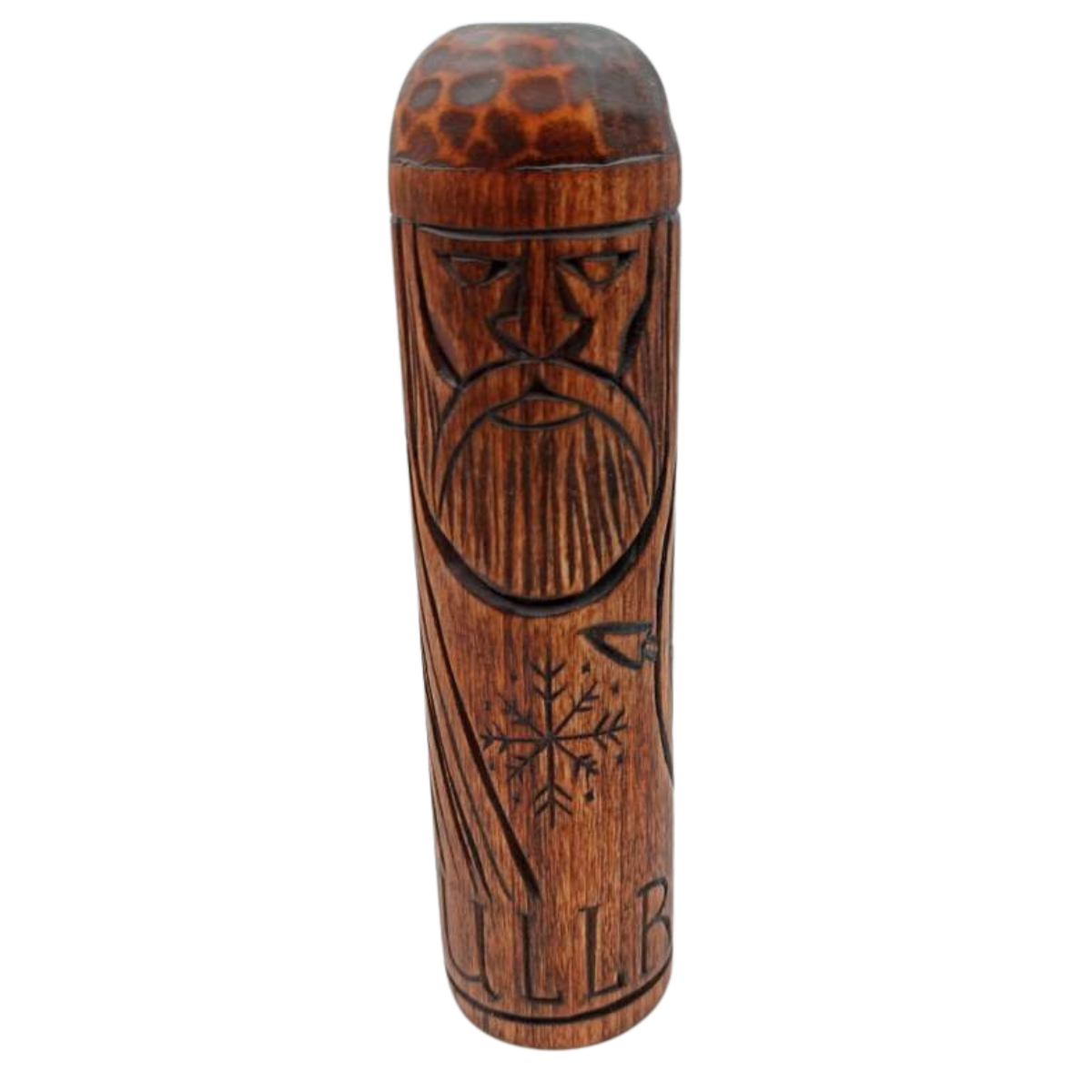 Ullr wooden statue