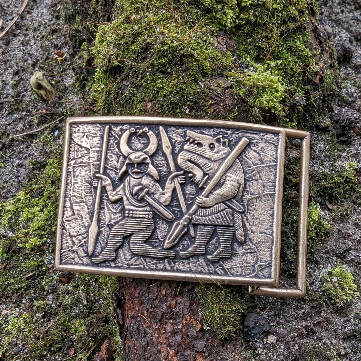 Torslunda dancer belt buckle