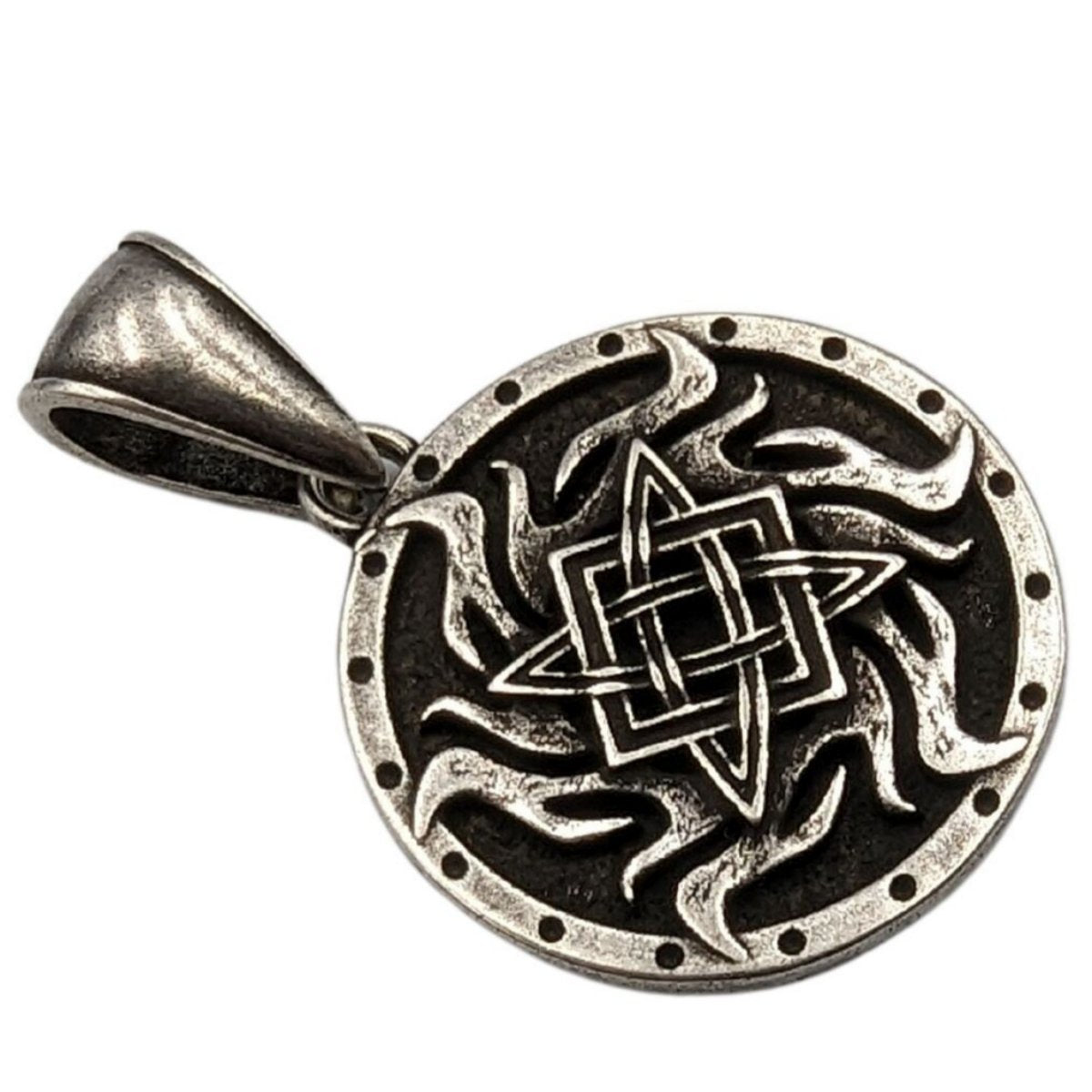 Svarog symbol pendant