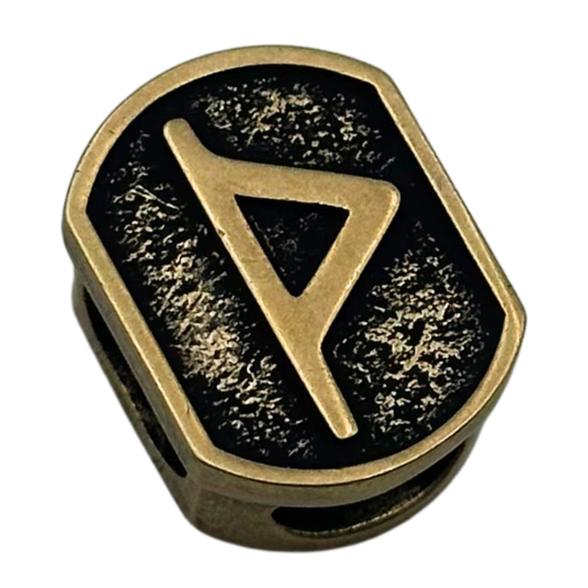 Thurisaz Rune Bead for Paracord and Knife Lanyards Bronze