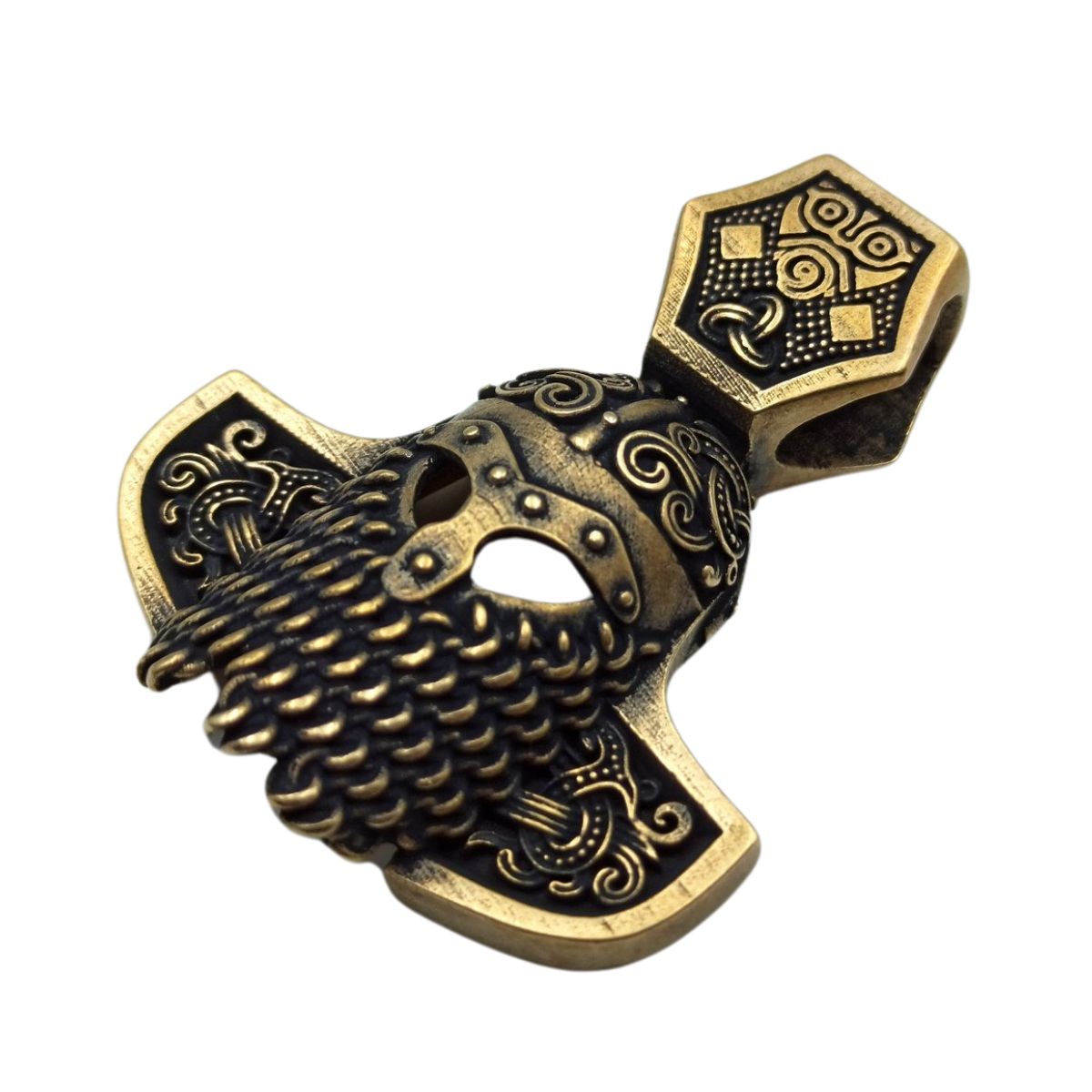 Viking helmet pendant