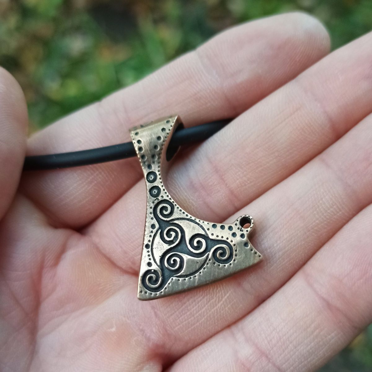 Celtic axe pendant