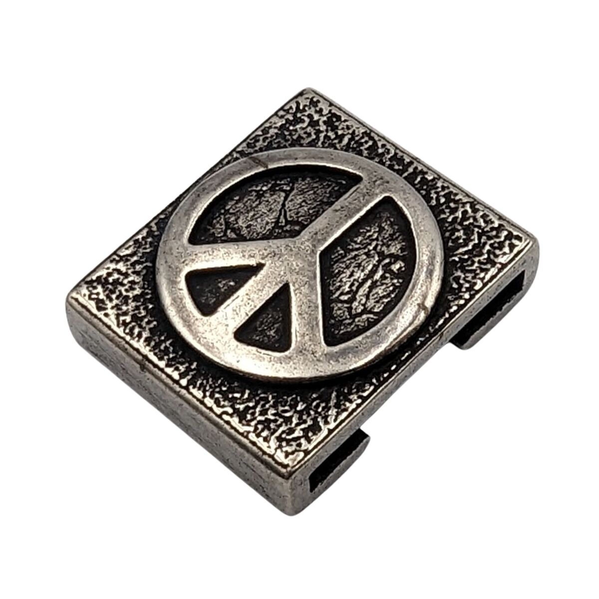 Peace symbol molle clip