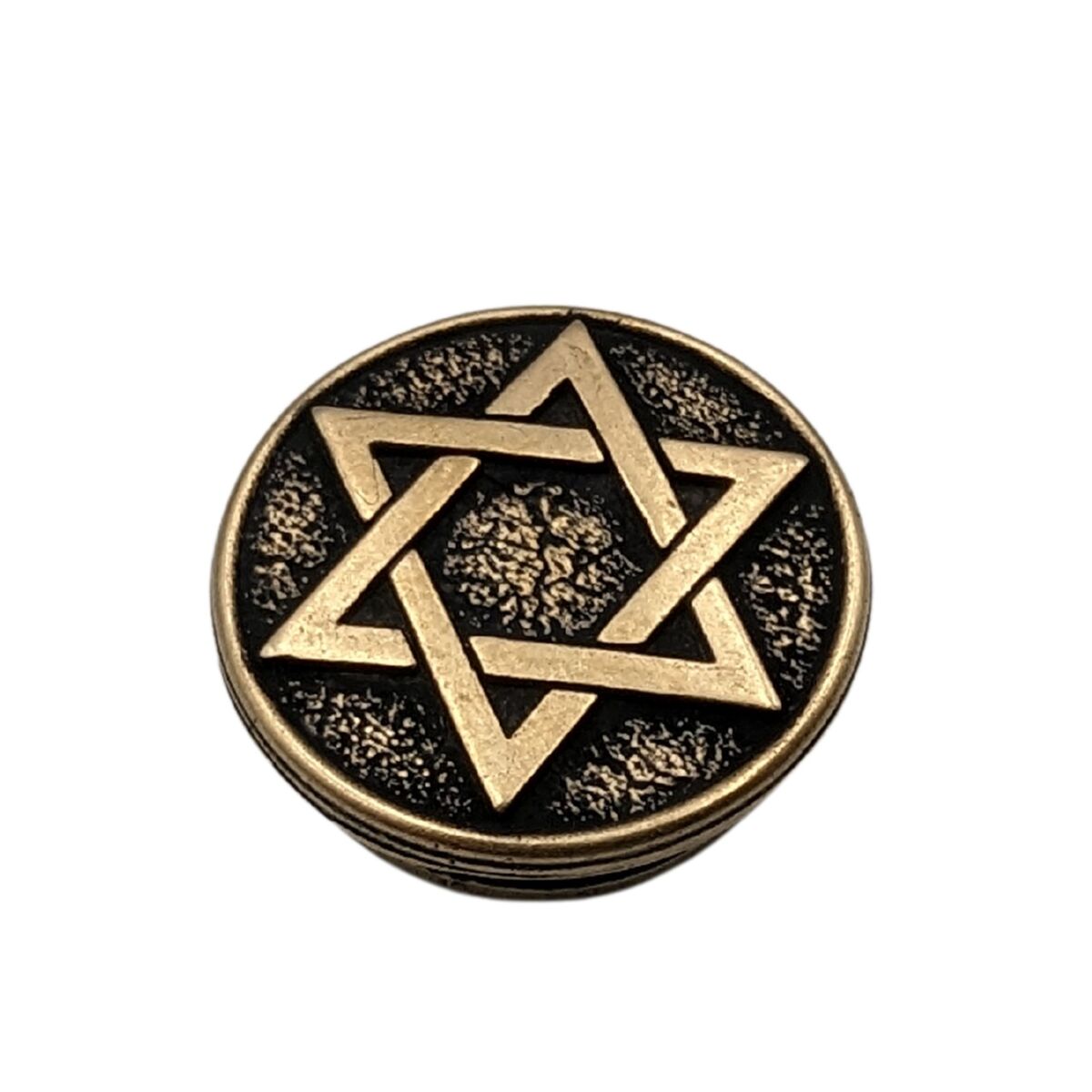 Star of David paracord bead