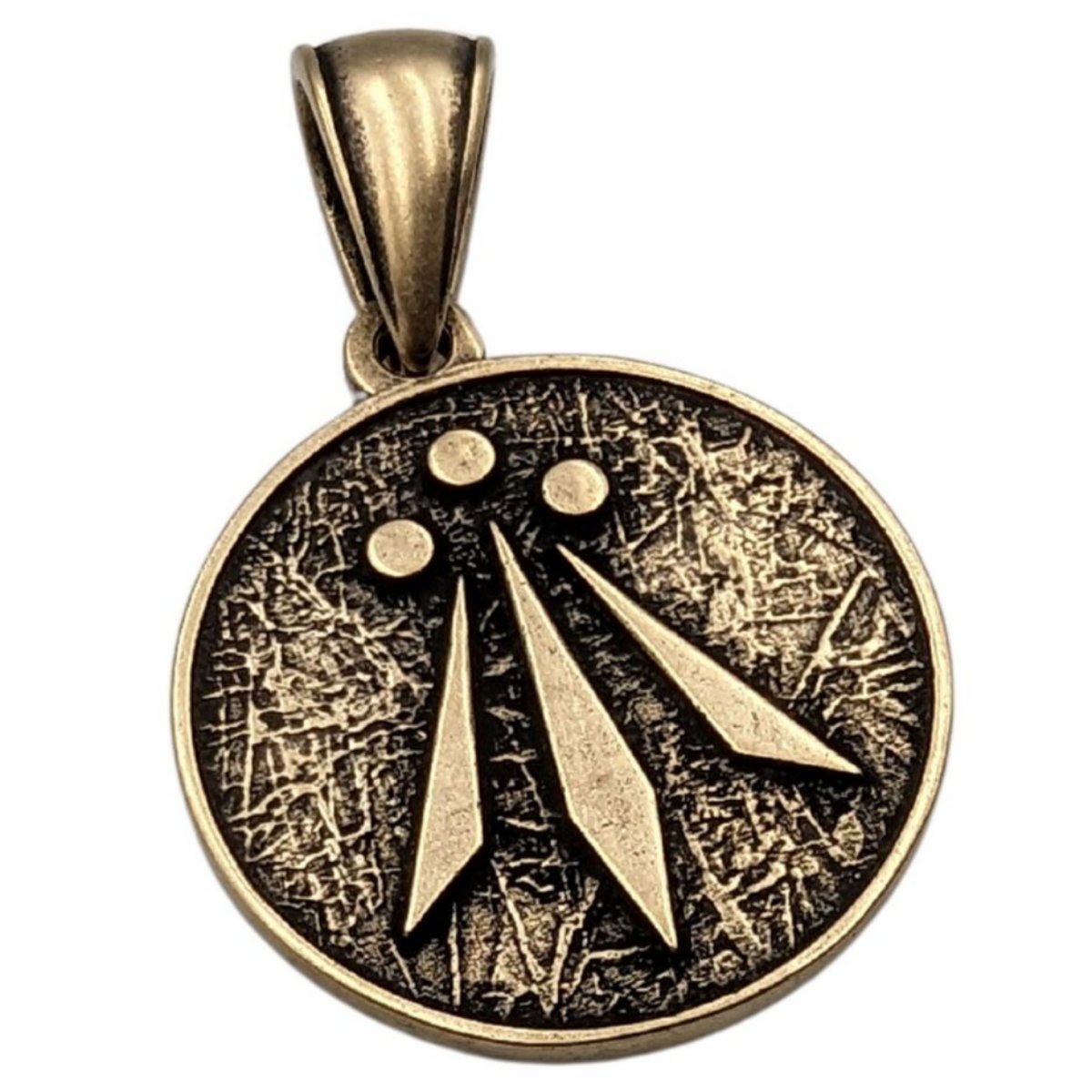 Awen symbol pendant