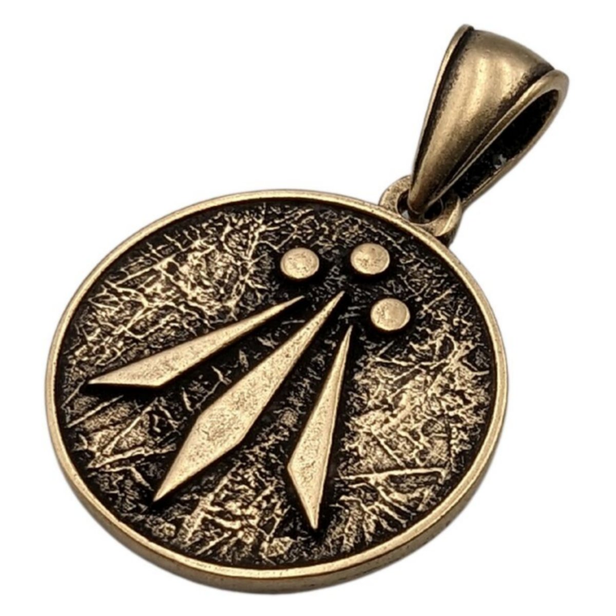 Awen symbol pendant
